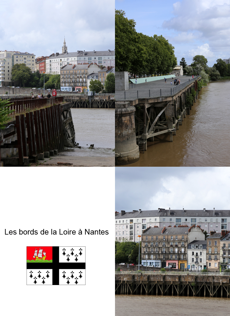 bord de la Loire à Nantes