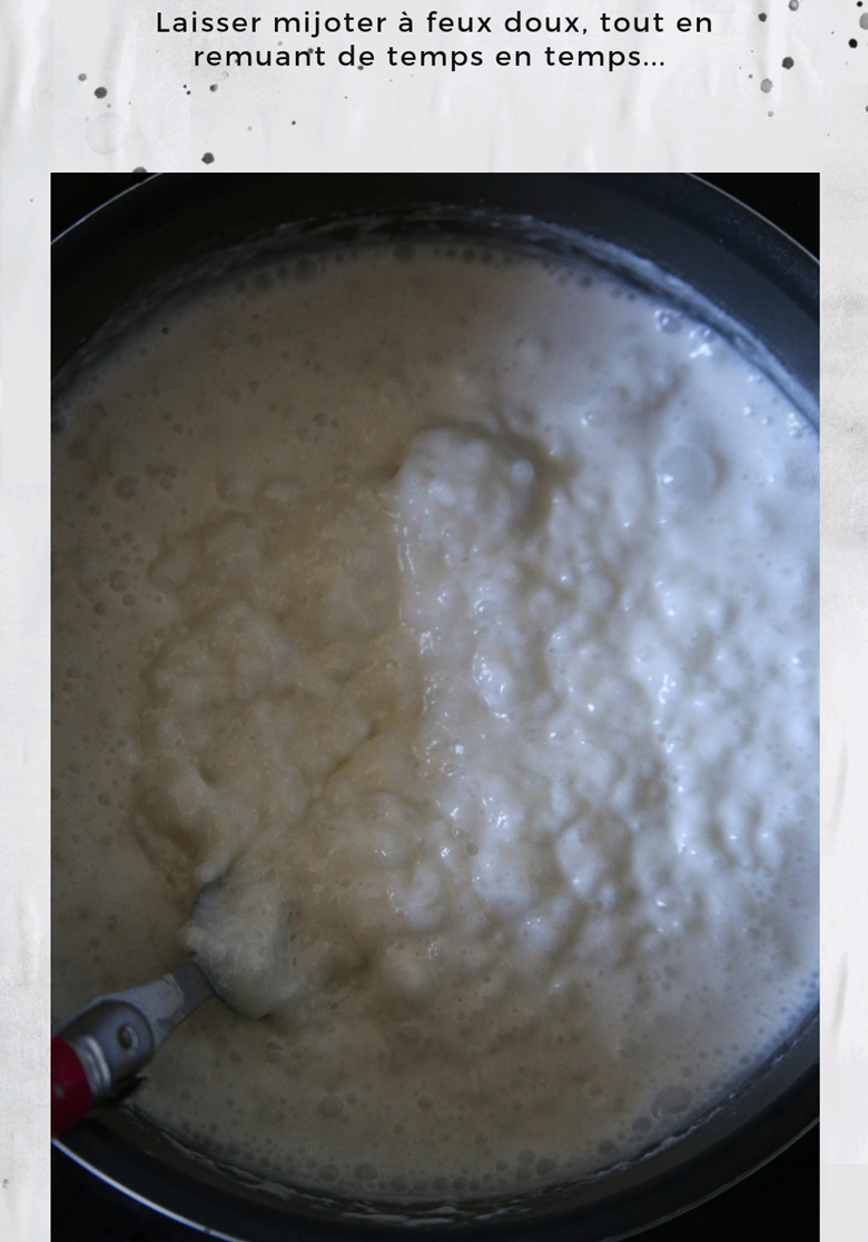 Bol de perles de tapioca crémeuses au lait de coco
