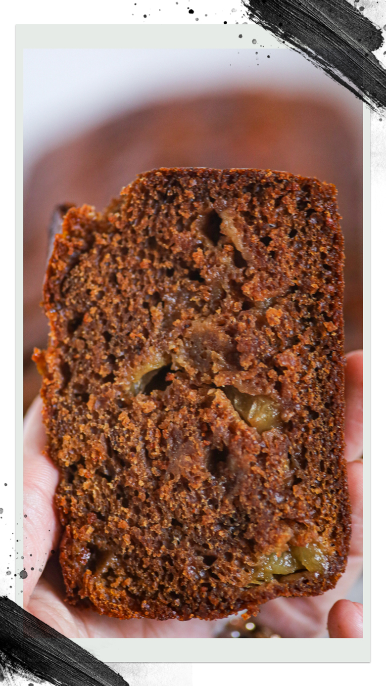 pain d’épice aux pommes moelleux fait maison