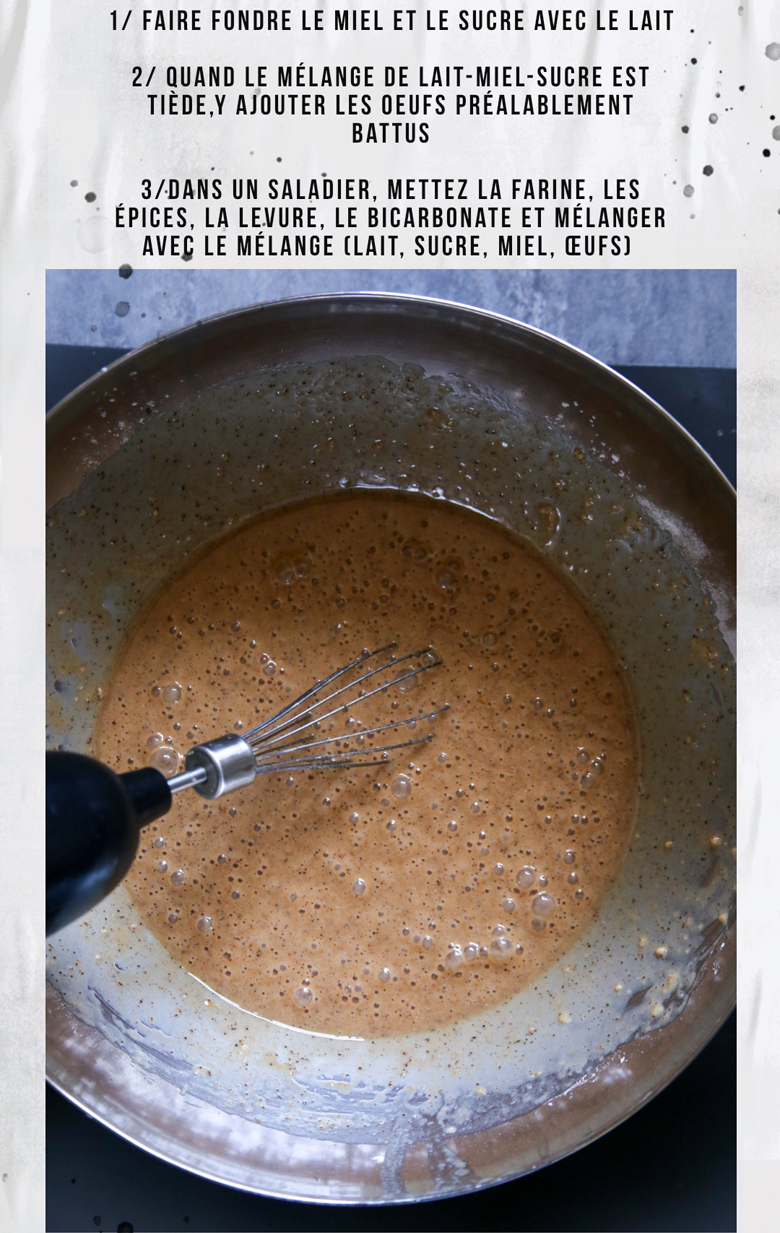 pain d’épice aux pommes moelleux fait maison