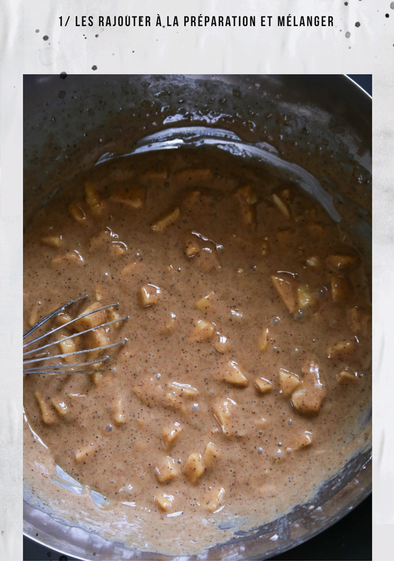 pain d’épice aux pommes moelleux fait maison