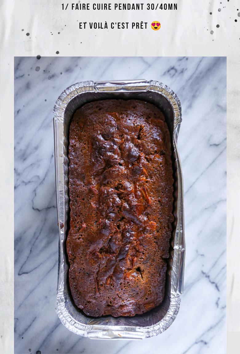 pain d’épice aux pommes moelleux fait maison