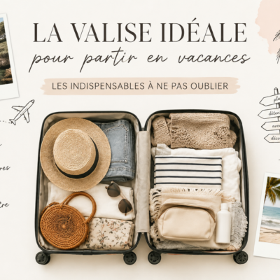 La Valise idéale pour les vacances : les indispensables